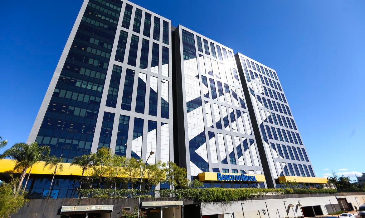 Edifício sede do Banco do Brasil, em Brasília.
