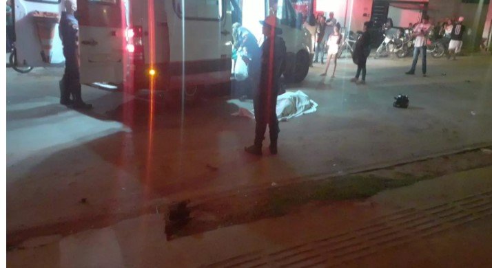 Motociclista que morreu, tentou desviar de pedestre