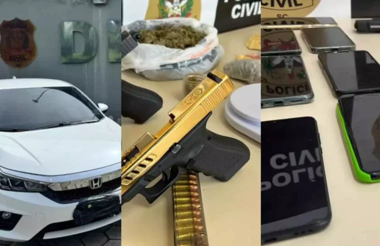 Líder do tráfico que ligava facção catarinense a grupo criminoso de Mato Grosso do Sul é preso em SC