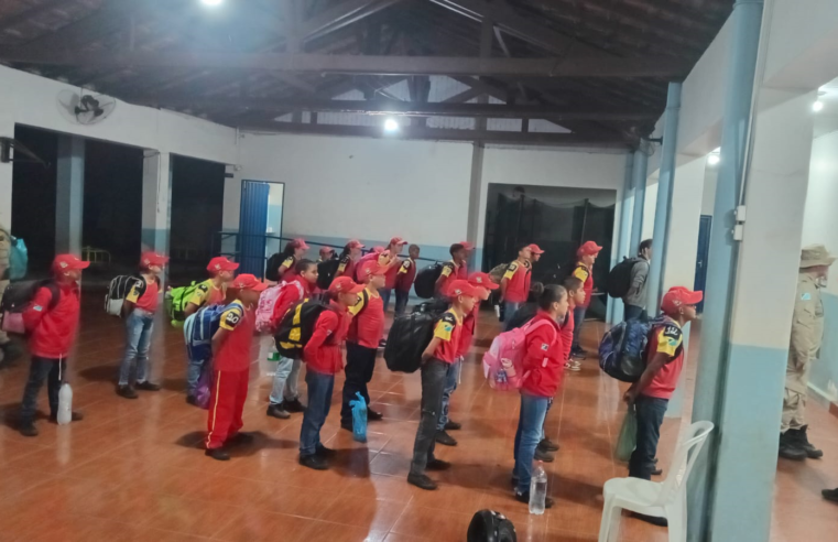 Projeto Bombeiros do Amanhã realiza acampamento e solenidade de encerramento em Maracaju