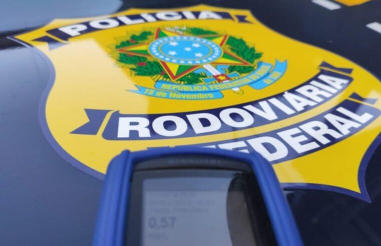 Caminhoneiro é preso dirigindo embriagado na BR-267 em Mato Grosso do Sul