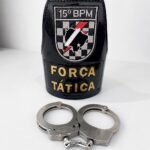Força Tática cumpre mandado de prisão durante patrulhamento em Maracaju