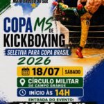 Atletas de Maracaju buscam vaga para o Campeonato Brasileiro de Kickboxing