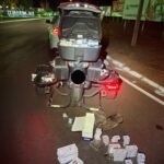 BPMRv apreende carga de medicamentos ilegais avaliada em R$ 115 mil durante fiscalização na MS-141