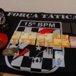 Força Tática prende traficante e apreende drogas e munições em Rio Brilhante