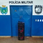 Polícia Militar apreende aparelho de som por perturbação do sossego em Nova Alvorada do Sul