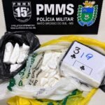 Polícia Militar realiza grande apreensão de cocaína: três homens são presos e um adolescente é apreendido em Nova Alvorada do Sul