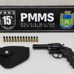 Maracaju: Polica Militar prende homem por porte ilegal de arma de fogo