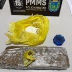 Polícia Militar apreende adolescente por tráfico e localiza mais de 800 gramas de drogas em Nova Alvorada do Sul