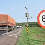 BR-163 em MS terá radar teste que calcula velocidade média dos veículos