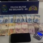 Rio Brilhante: Mulher eé presa em flagrante por tráfico de drogas