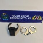 Rio Brilhante: Homem com extensa ficha criminal é preso pela Policia Militar