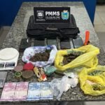 Nova Alvorada :Policia Militar e Civil prende três e apreende drogas