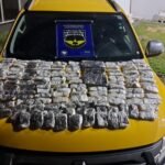 BPMRv apreende 16,4 quilos de haxixe marroquino em ônibus na MS-306