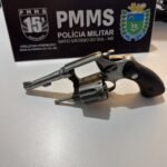 Polícias Militar e Civil prendem dois homens e apreendem arma em Nova Alvorada do Sul