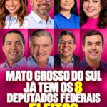 Mato Grosso do Sul elege oito deputados federais